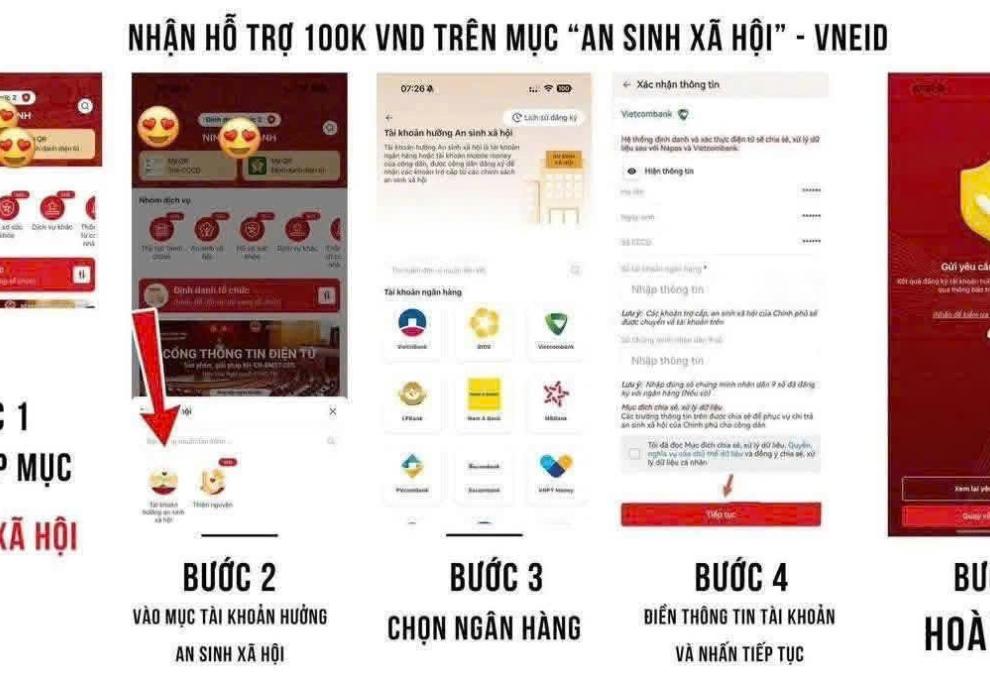Tổ công nghệ số Cộng đồng trên địa bàn phường Bình Đức ra quân tuyên truyền, hỗ trợ người dân nhận hỗ trợ của Chính Phủ qua VNeID