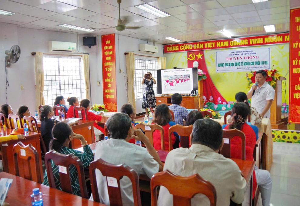TRUYỀN THÔNG HƯỞNG ỨNG NGÀY QUỐC TẾ NGƯỜI CAO TUỔI 1/10