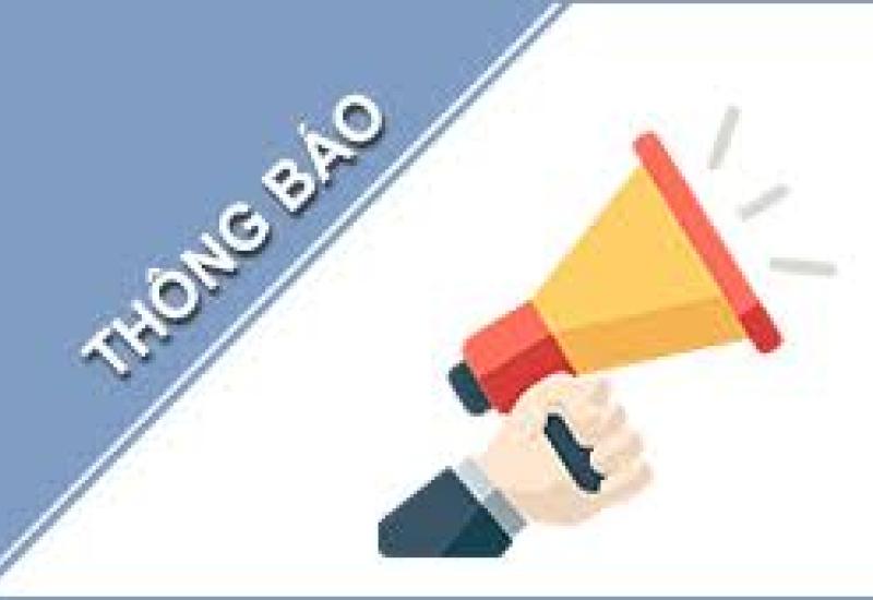 THÔNG BÁO NGỪNG CUNG CẤP NƯỚC KHU DÂN CƯ SAO MAI