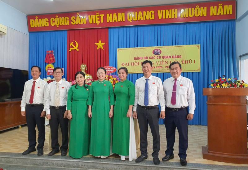  ĐẢNG BỘ CÁC CƠ QUAN ĐẢNG PHƯỜNG BÌNH ĐỨC TỔ CHỨC THÀNH CÔNG ĐẠI HỘI ĐẢNG VIÊN LẦN THỨ I