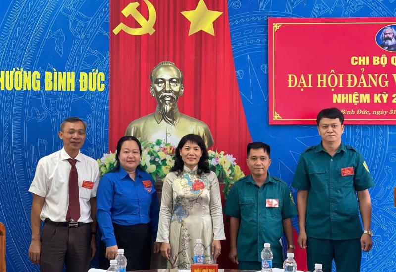 ĐẠI HỘI ĐẢNG VIÊN CHI BỘ QUÂN SỰ LẦN THỨ I, NHIỆM KỲ 2025–2030 – THÀNH CÔNG TỐT ĐẸP 