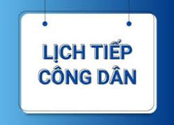lich tiep dan